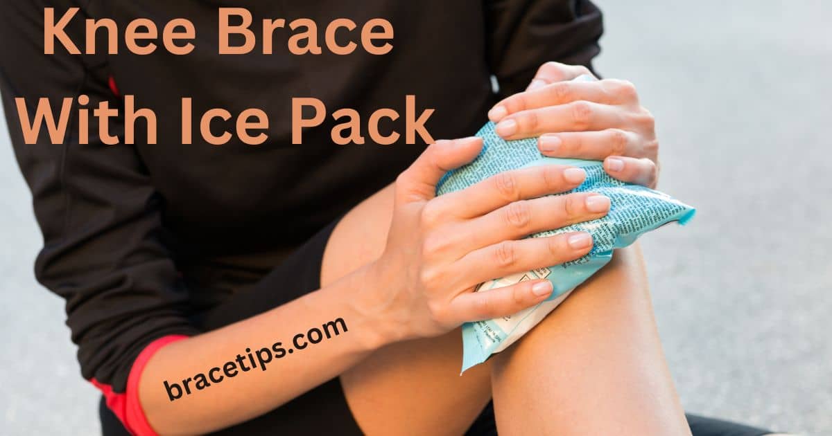 Knee Brace With Ice Pack