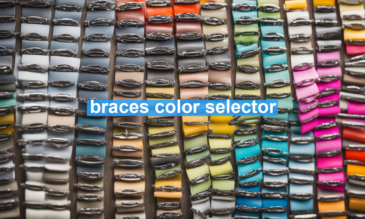 braces color selector