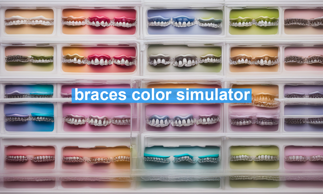 braces color simulator