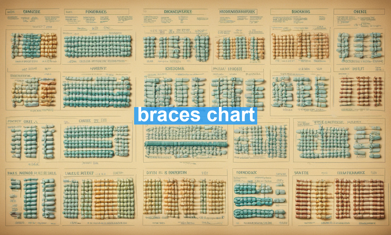 braces chart