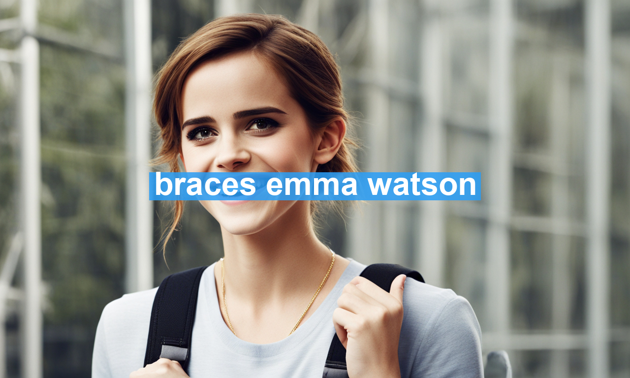 braces emma watson