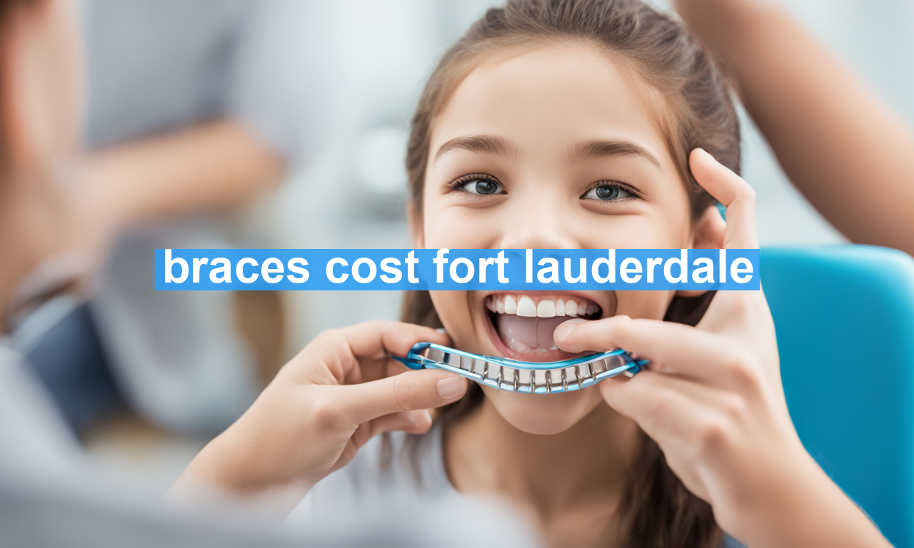 braces cost fort lauderdale