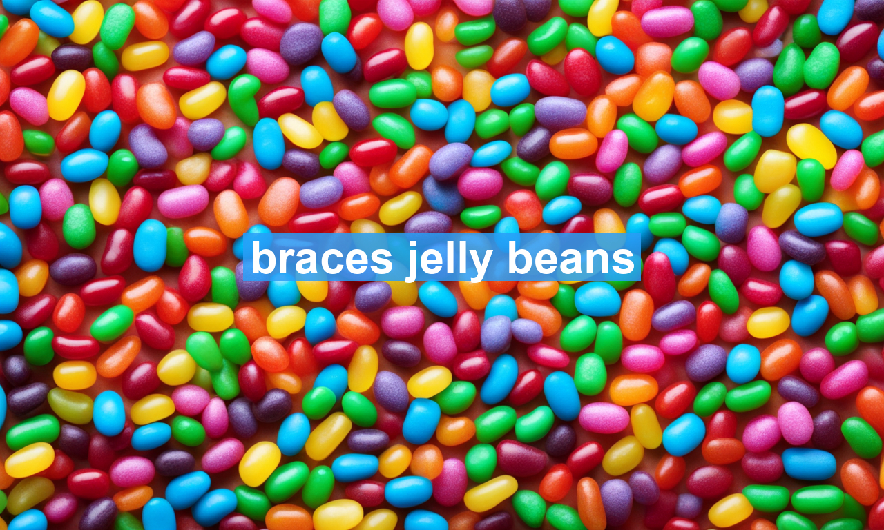 braces jelly beans