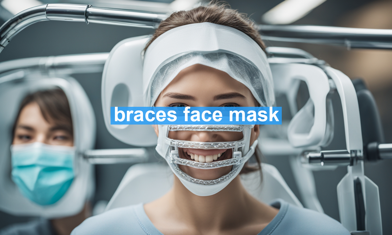 braces face mask