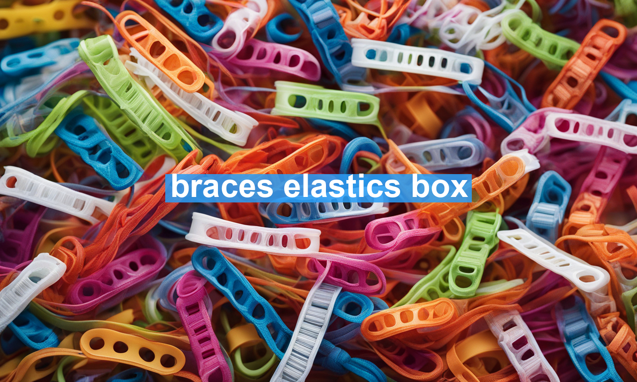 braces elastics box