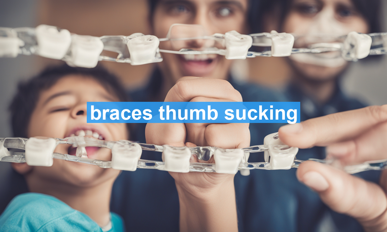 braces thumb sucking