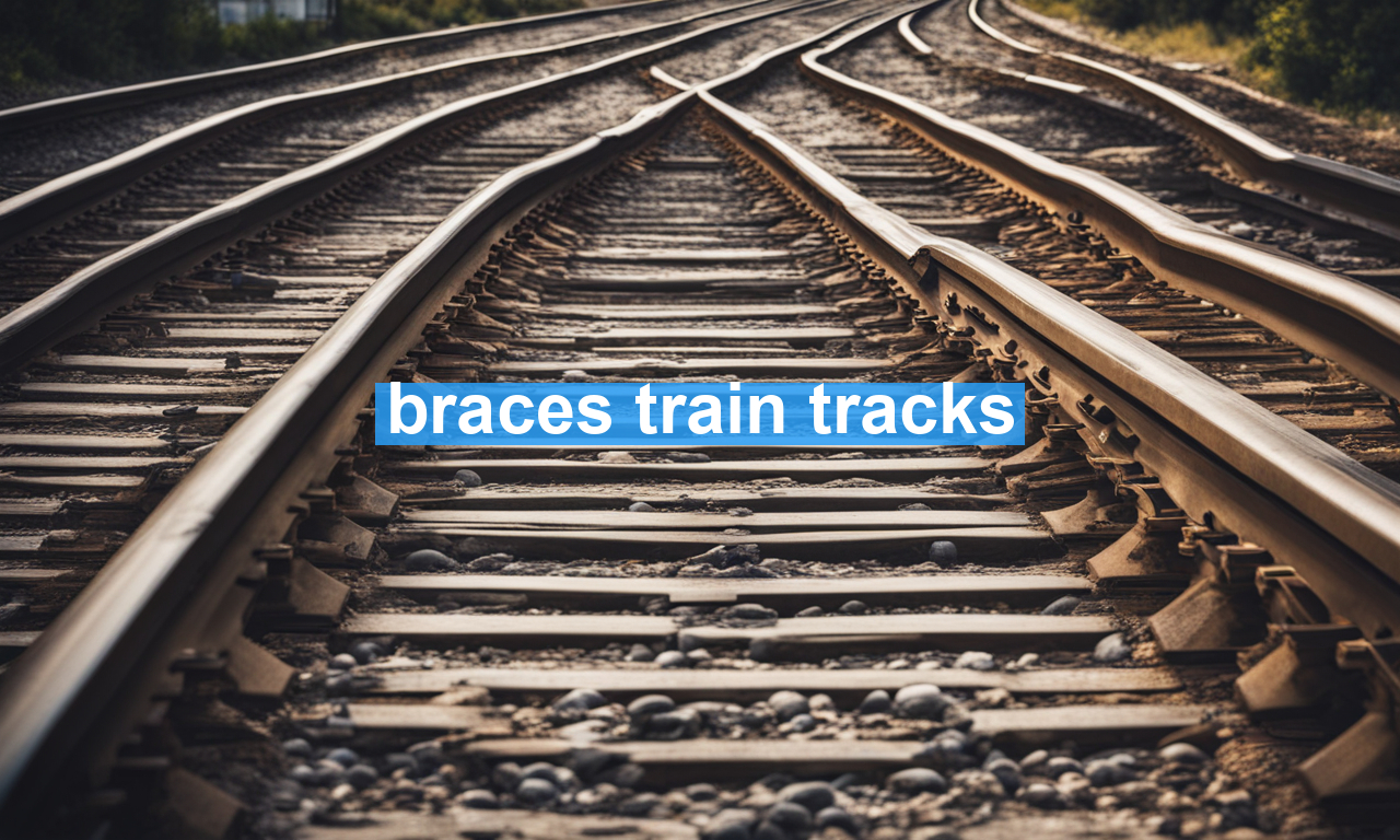 braces train tracks