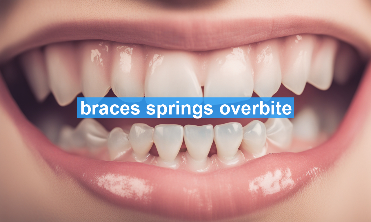 braces springs overbite