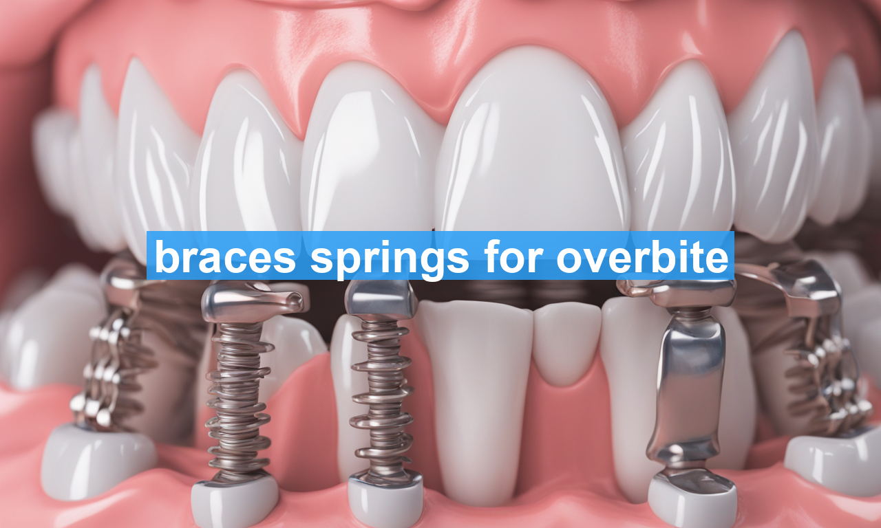 braces springs for overbite