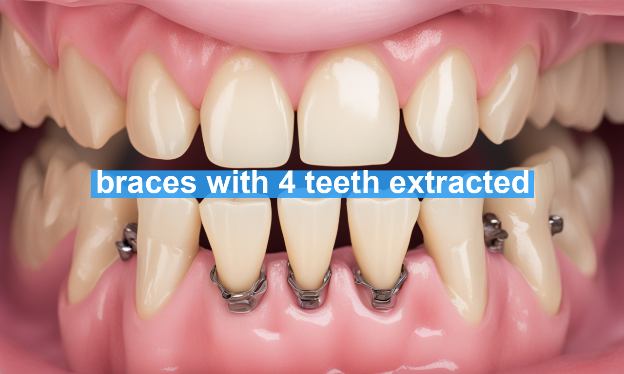 braces with 4 teeth extracted