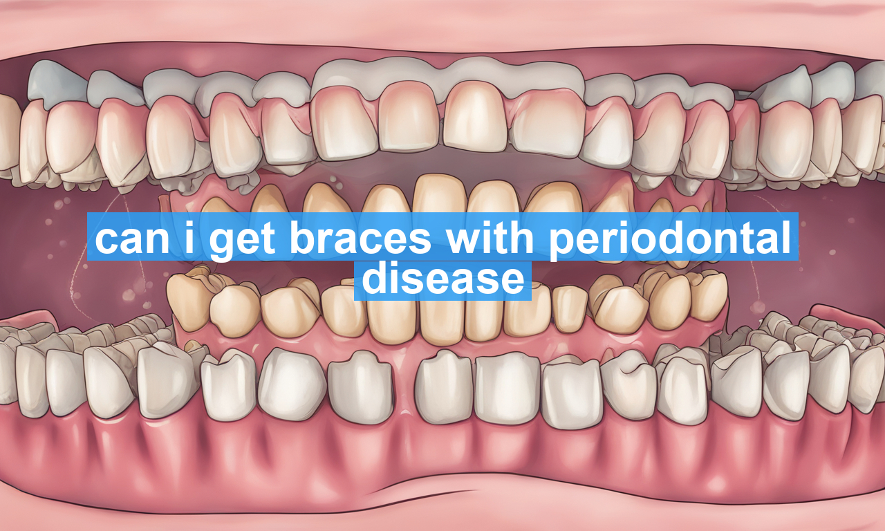 can i get braces with periodontal disease