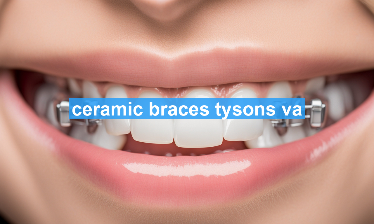 ceramic braces tysons va