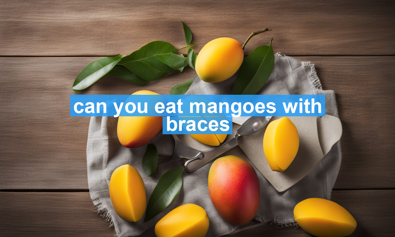 can you eat mangoes with braces