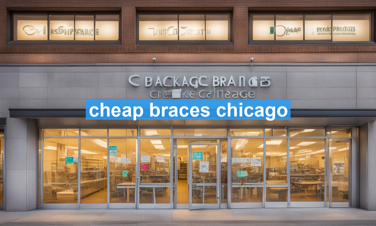 cheap braces chicago