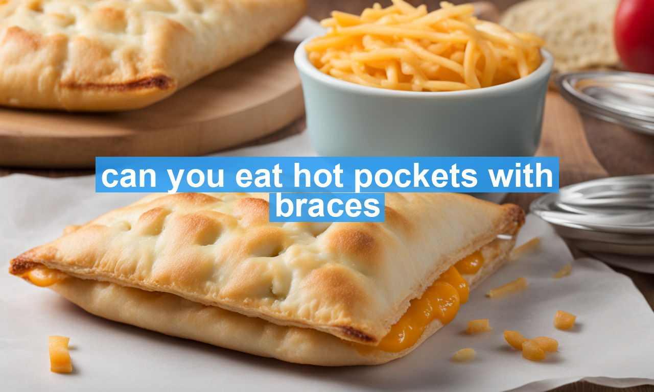 can you eat hot pockets with braces