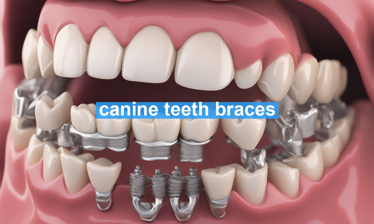 canine teeth braces